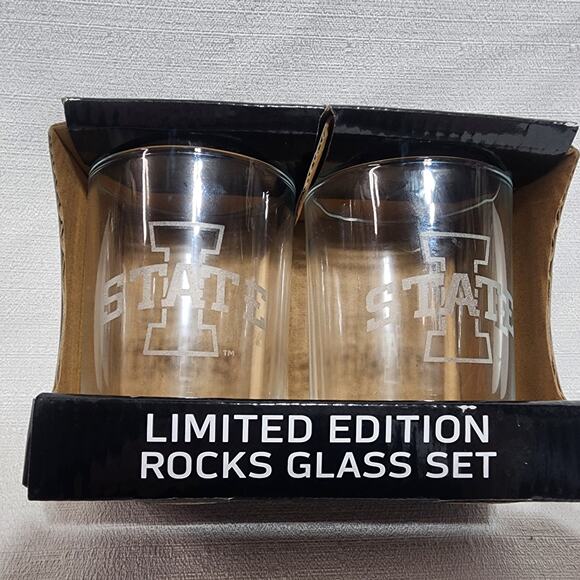 Iowa state limited edition rock glass set. - Picture 1 of 7